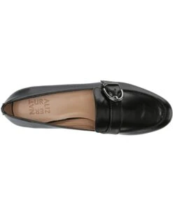 Naturalizer Women Loafers Janie, Black Brush-Off Leather -Naturalizer shop 613C9ESonQL. AC SR736920