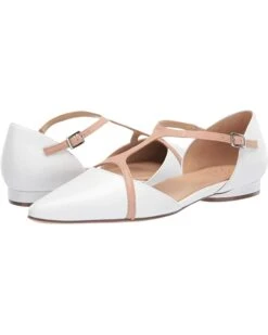 Naturalizer Women Flats Hana, White Leather