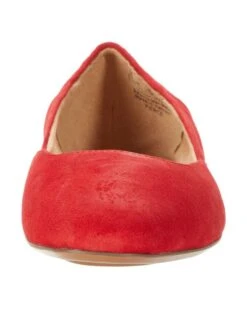Naturalizer Women Flats Pierce, Blaze Red Suede -Naturalizer shop 61gMMiGhSyL. AC SR736920