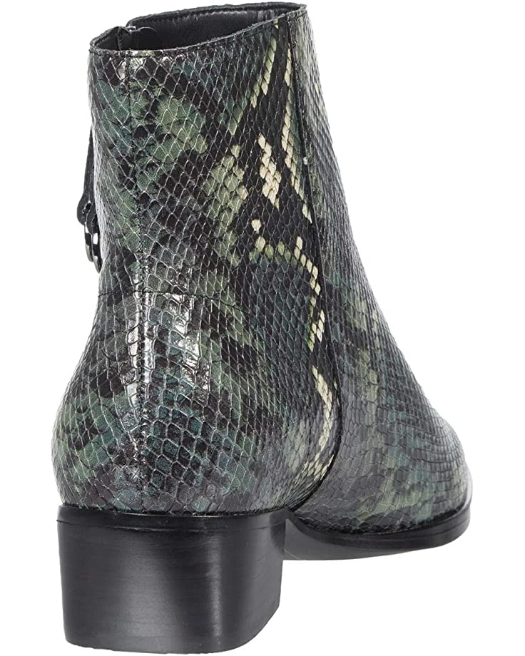 Naturalizer Women Boots Henry, Green Multi Tonal Snake Leather 7 Naturalizer Women Boots Henry, Green Multi Tonal Snake Leather - Image 5
