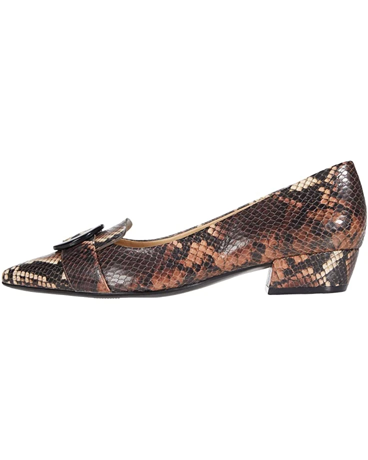 Naturalizer Women Flats Barton, Brown Tonal Snake Print Leather 6 Naturalizer Women Flats Barton, Brown Tonal Snake Print Leather - Image 4