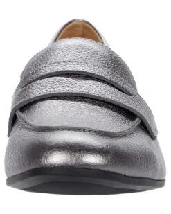 Naturalizer Women Loafers Juliette, Pewter Metallic Leather -Naturalizer shop 71PL9M XhWL. AC SR736920