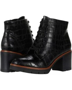 Naturalizer Women Boots Madalynn, Black Crocco