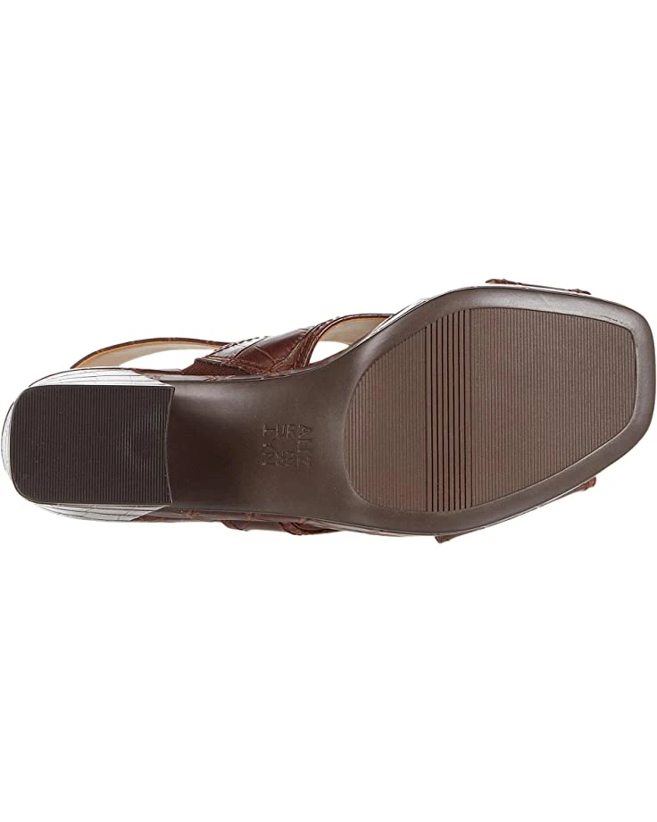 Naturalizer Women Heels Renly, Lodge Brown Crocco Print Smooth 5 Naturalizer Women Heels Renly, Lodge Brown Crocco Print Smooth - Image 3