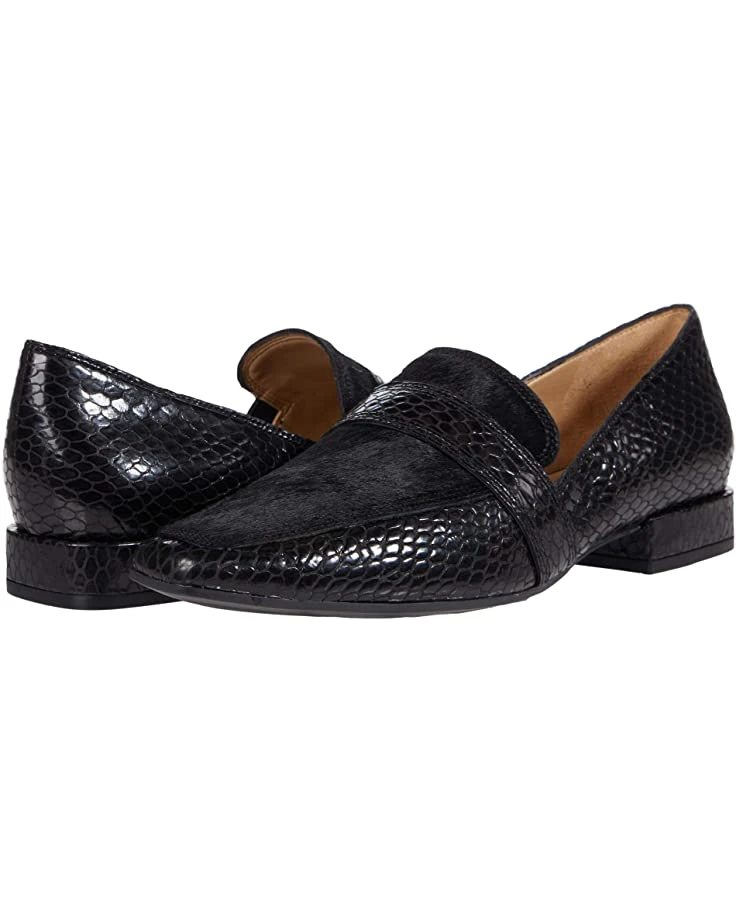 Naturalizer Women Loafers Cicero, Black Snake Print Leather/Brahma 3 Naturalizer Women Loafers Cicero, Black Snake Print Leather/Brahma