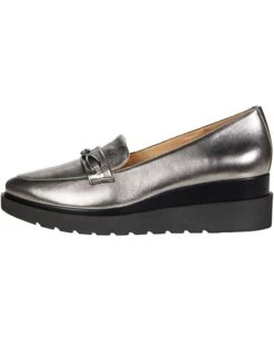 Naturalizer Women Loafers September, Pewter Metallic Leather -Naturalizer shop 71lcLhMuG5L. AC SR736920