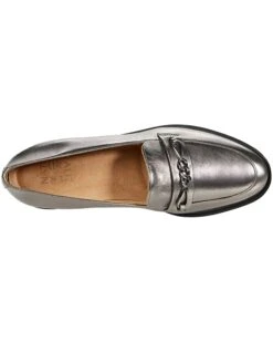 Naturalizer Women Loafers September, Pewter Metallic Leather -Naturalizer shop 71mcyp1DvyL. AC SR736920