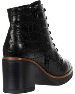 Naturalizer Women Boots Madalynn, Black Crocco -Naturalizer shop 71nTDEN2UL. AC SR736920