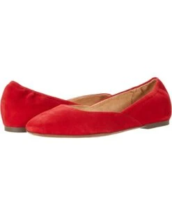 Naturalizer Women Flats Pierce, Blaze Red Suede