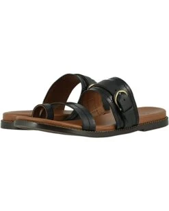 Naturalizer Women Sandals Karlie, Black Croco Print Leather