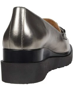 Naturalizer Women Loafers September, Pewter Metallic Leather -Naturalizer shop 71zy2hVYjKL. AC SR736920