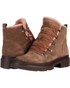 Naturalizer Women Boots Julian Waterproof, Sweetwood Oil Suede/Leather